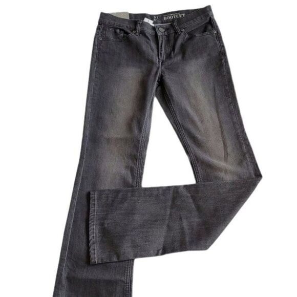 NY & C dark denim bootcut jeans size 2 - Picture 2 of 11